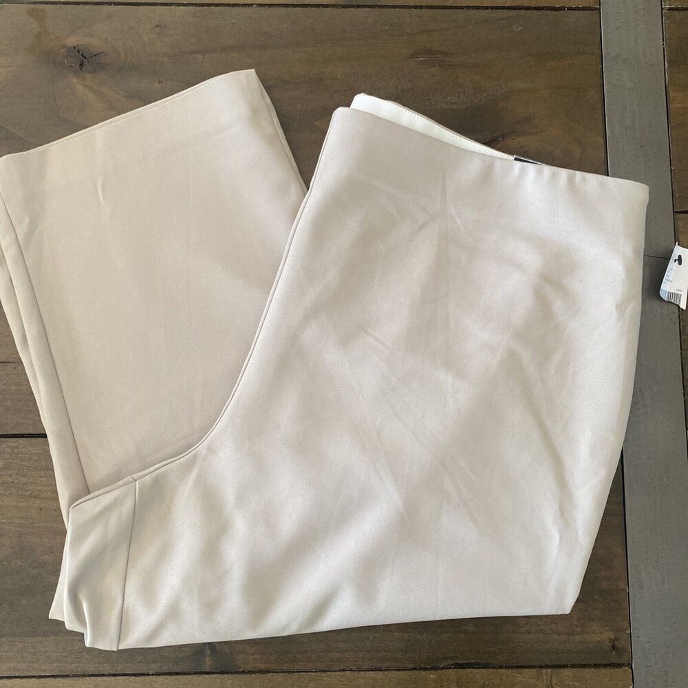 Lane Bryant Pedal‎ Capri Khaki Pants New On the Go Comfort Career Size 18 Preppy